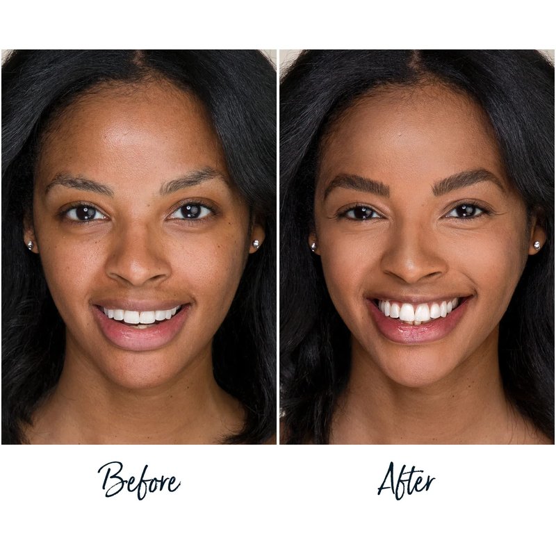 Lune+Aster RealGlow® Skin Tint - This light-diffusing Skin Tint covers and perfects with ultra-lightweight, customizable sheer to medium coverage for a naturally radiant look - Deep Sand