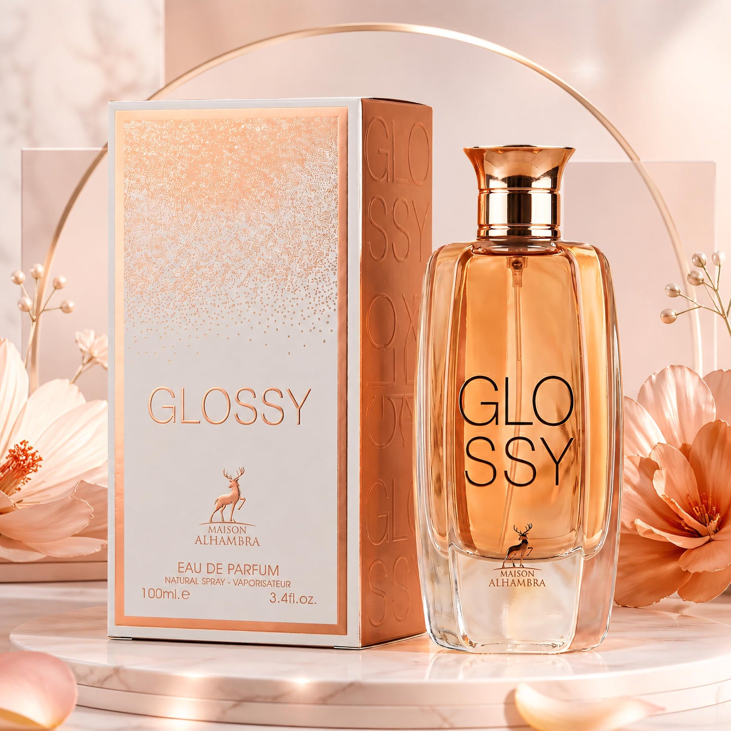 Glossy by Maison Alhambra for Women - 3.4 oz EDP Spray
