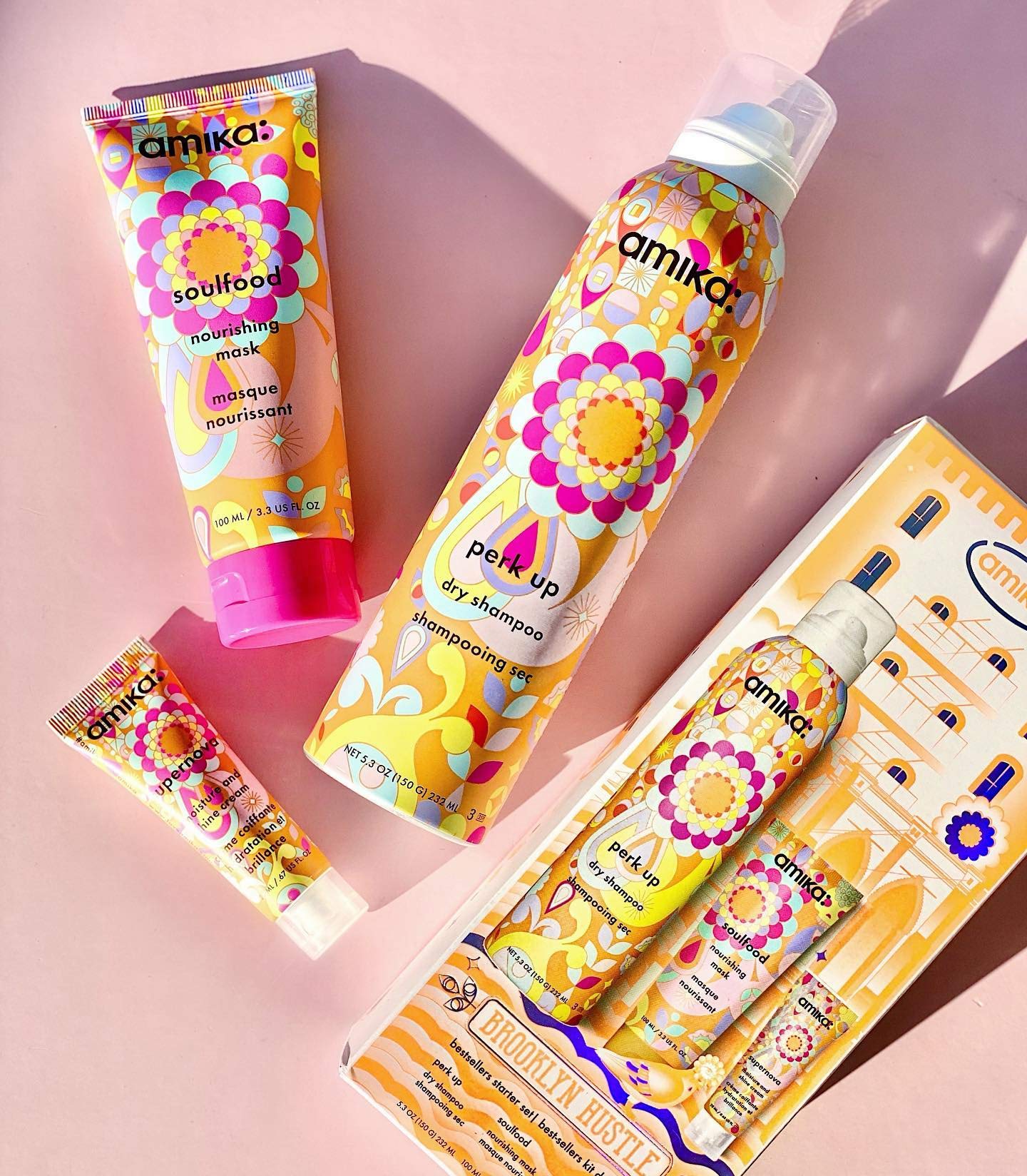 amika Brooklyn Hustle Haircare Bestsellers Starter Set