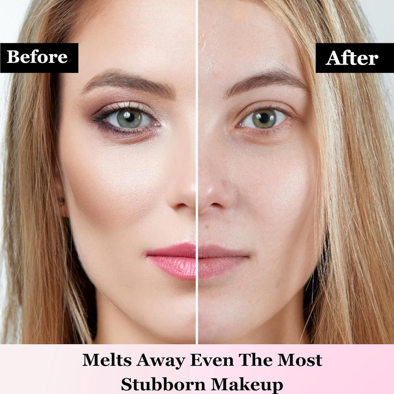 Makeup Melting Cleansing Balm - Waterproof Makeup Remover with Ceramides & Hyaluronic Acid | 3.5 fl oz