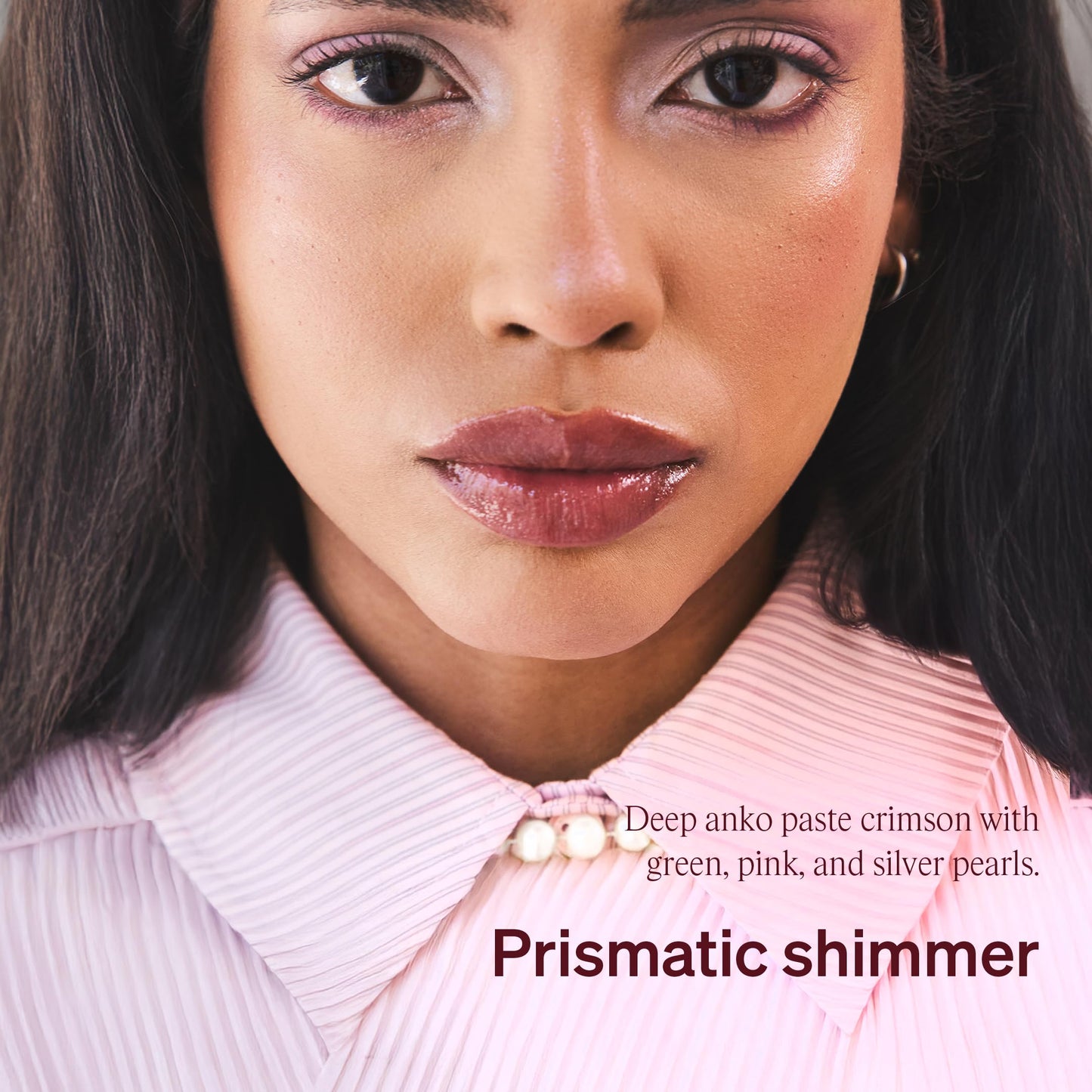 KNEMO LipLock Jelly Serum for Dry Lips, Long-Lasting Hydration & Plumping Gloss with Rose PDRN, Carrot Collagen, Pillow Peptide, Moisturizing Tinted Lip Balm (Red Bean)