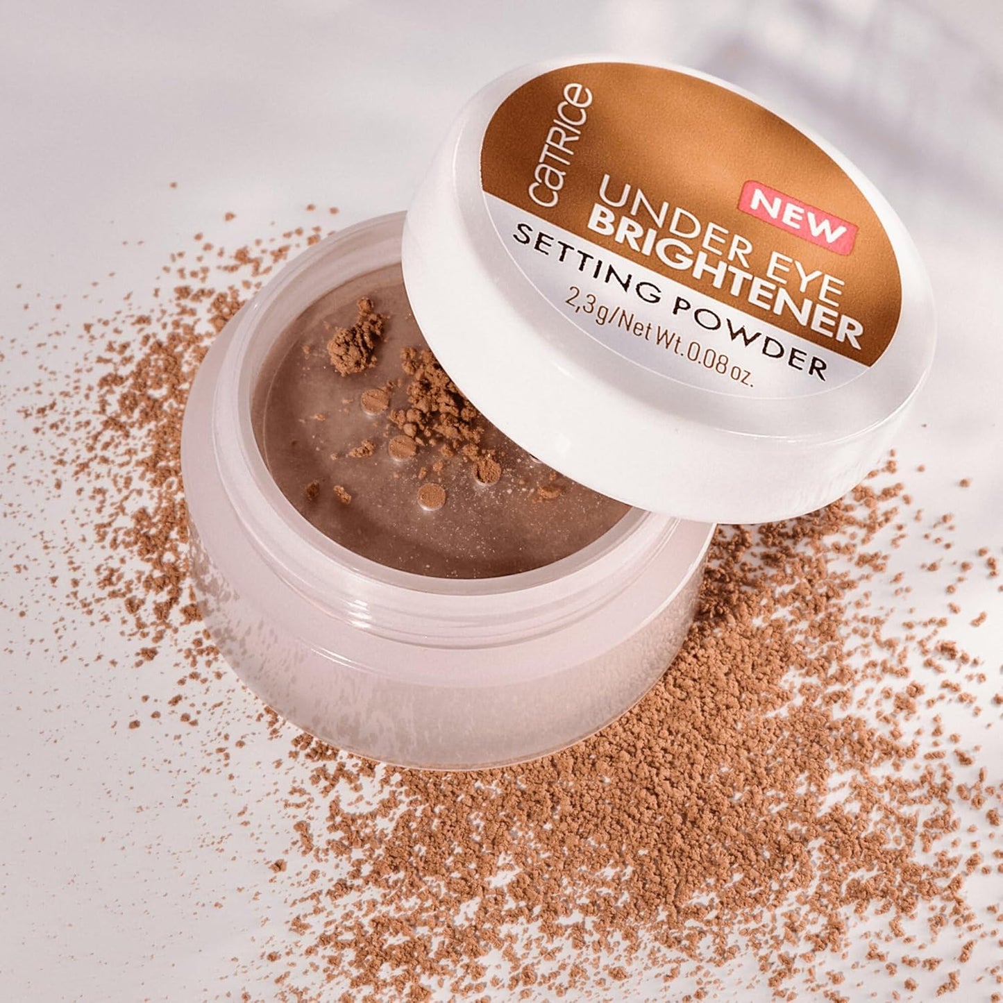 Catrice | Under Eye Brightener Setting Powder (010 | Light Rose) | Brightening, Soft Focus Effect Enriched with Hyaluronic Acid for Flawless Radiant Skin | Vegan & Cruelty Free