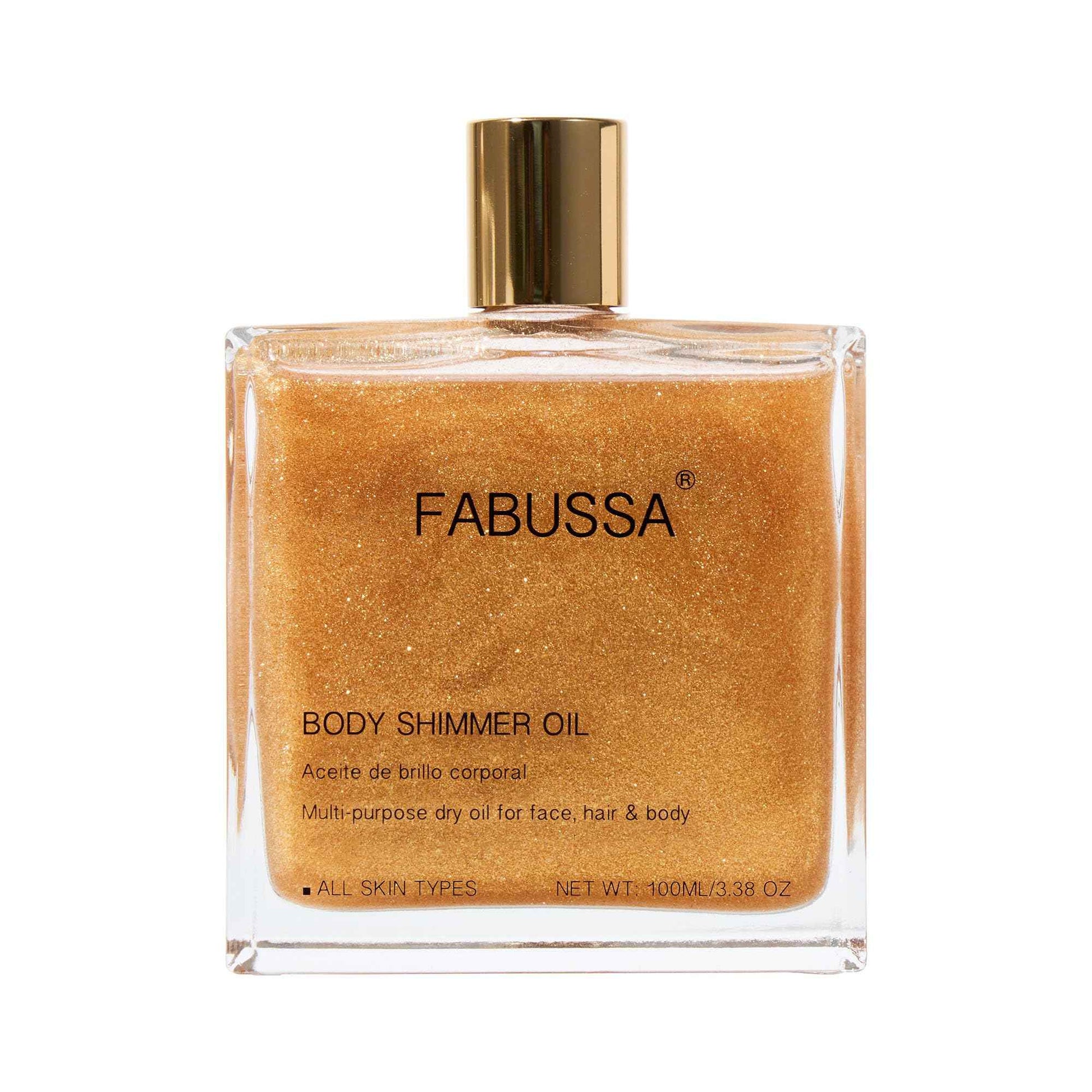 Body Shimmer Oil | Hydrating & Illuminating Highlighter for Face, Body & Hair 3.38 Fl Oz