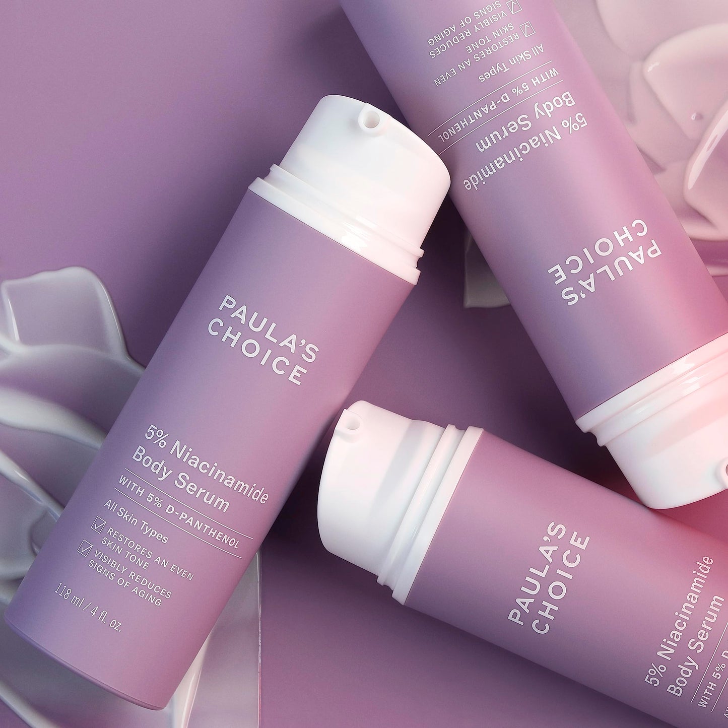 Paula's Choice 5% Niacinamide Body Treatment with Vitamin B3 & B5, Lotion for Discoloration, Redness, Wrinkles & Uneven Tone on Chest, Arms & Legs, Fragrance-free, 4 Fl Oz.
