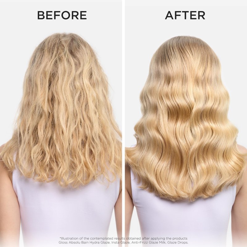 Kerastase Gloss Absolu High-Shine Anti-Frizz Conditioner - Deeply Hydrates & Detangles, Instantly Softens, For Glossy & Bouncy Hair, 2.53 Fl Oz, Travel Size