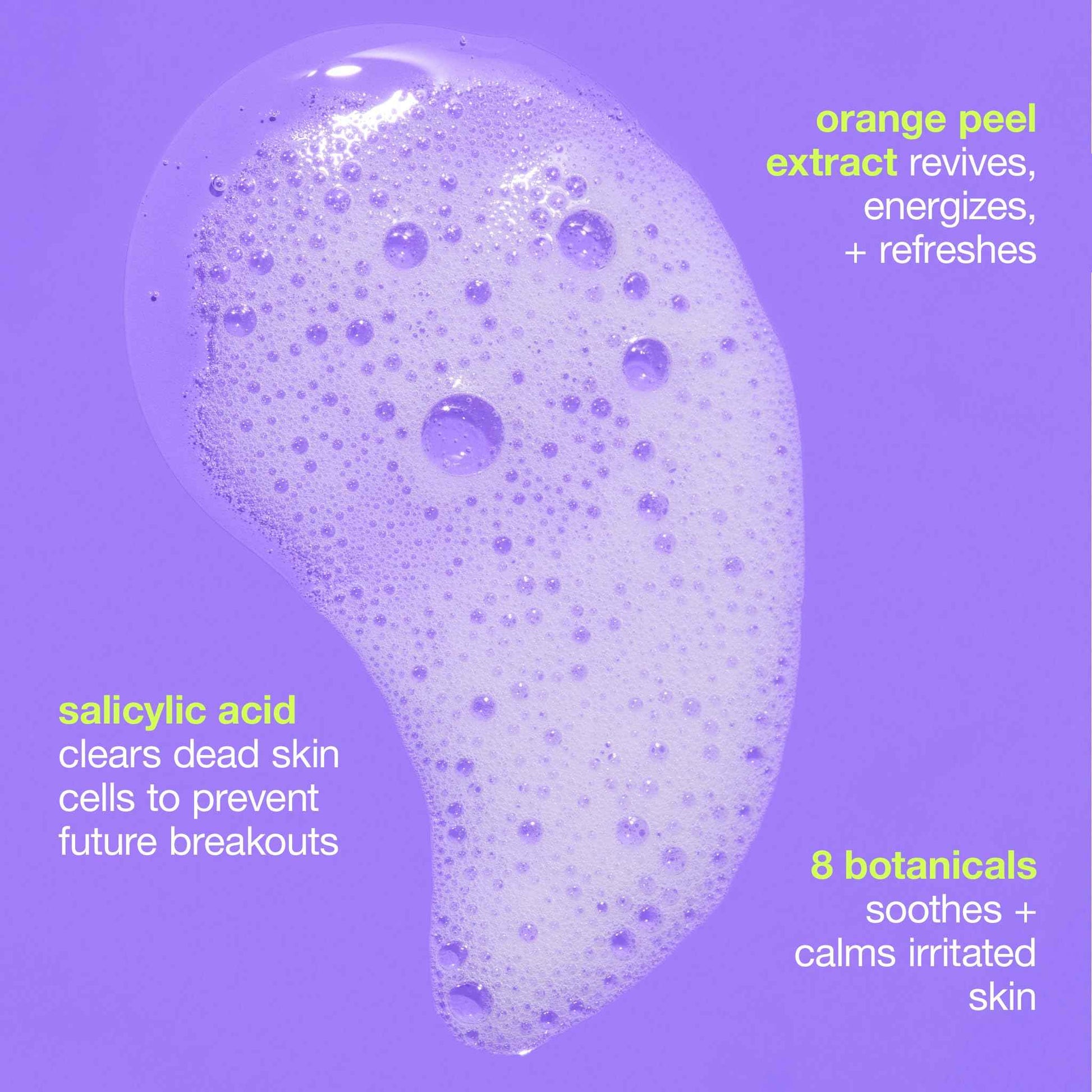 Dermalogica Clear Start Breakout Clearing Foaming Wash - Acne Face Cleanser with Salicylic Acid & Tea Tree Oil - 6 fl oz