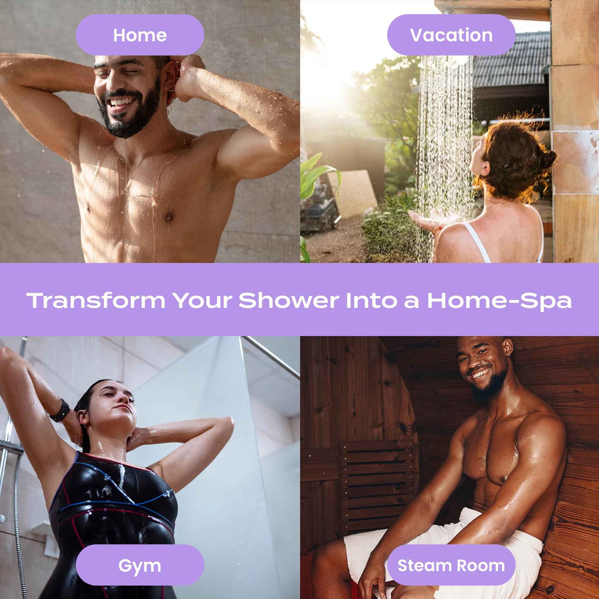 Body Restore Shower Steamers Aromatherapy 15 Pack - Christmas Stocking Stuffers, Birthday Gifts for Women, White Elephant, Relaxation, Self Care for Men - Lavender