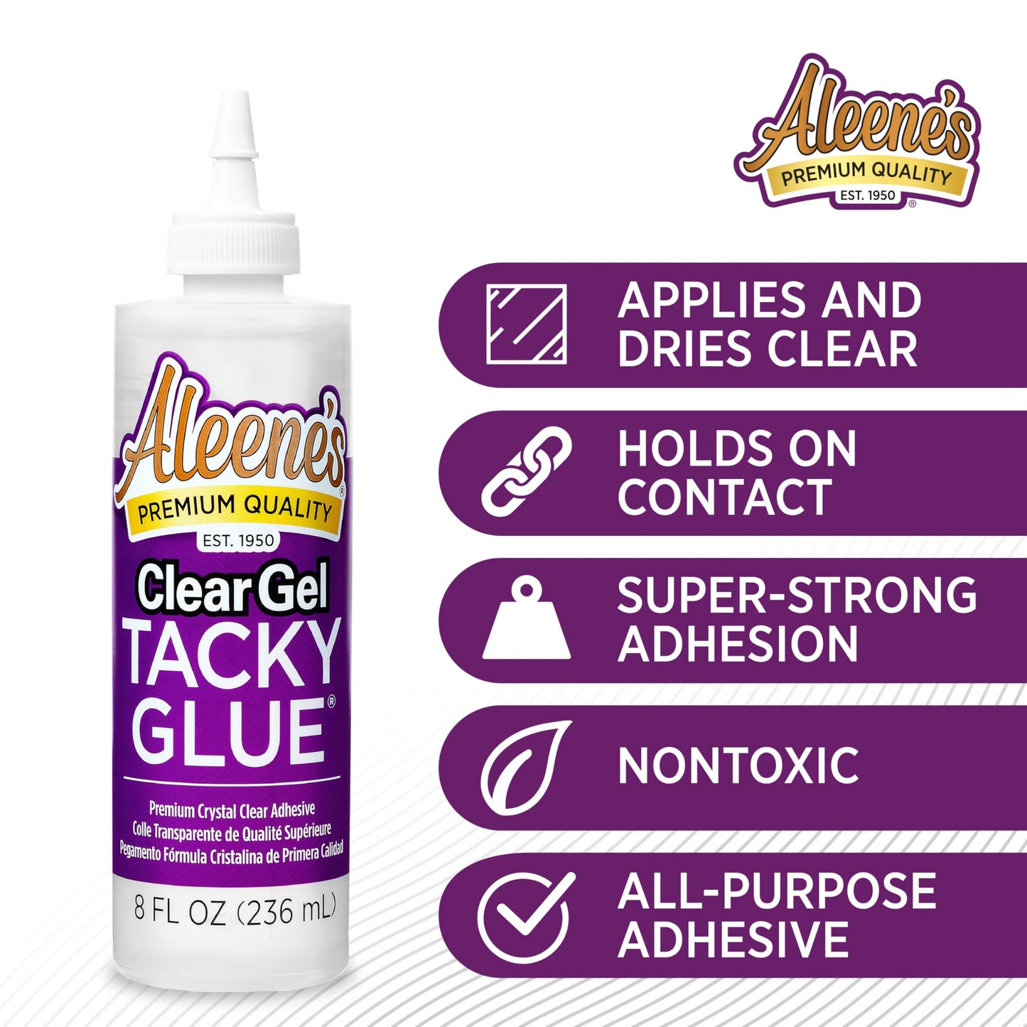 Aleene's Gel Glue, 8-Ounce, Clear