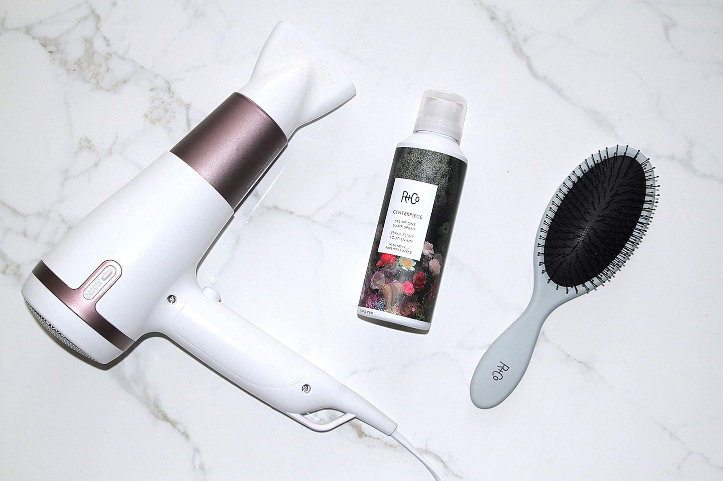 R+Co Centerpiece Elixir Spray - Hydrating & Fortifying Hair Treatment | Vegan | 1.5 Oz