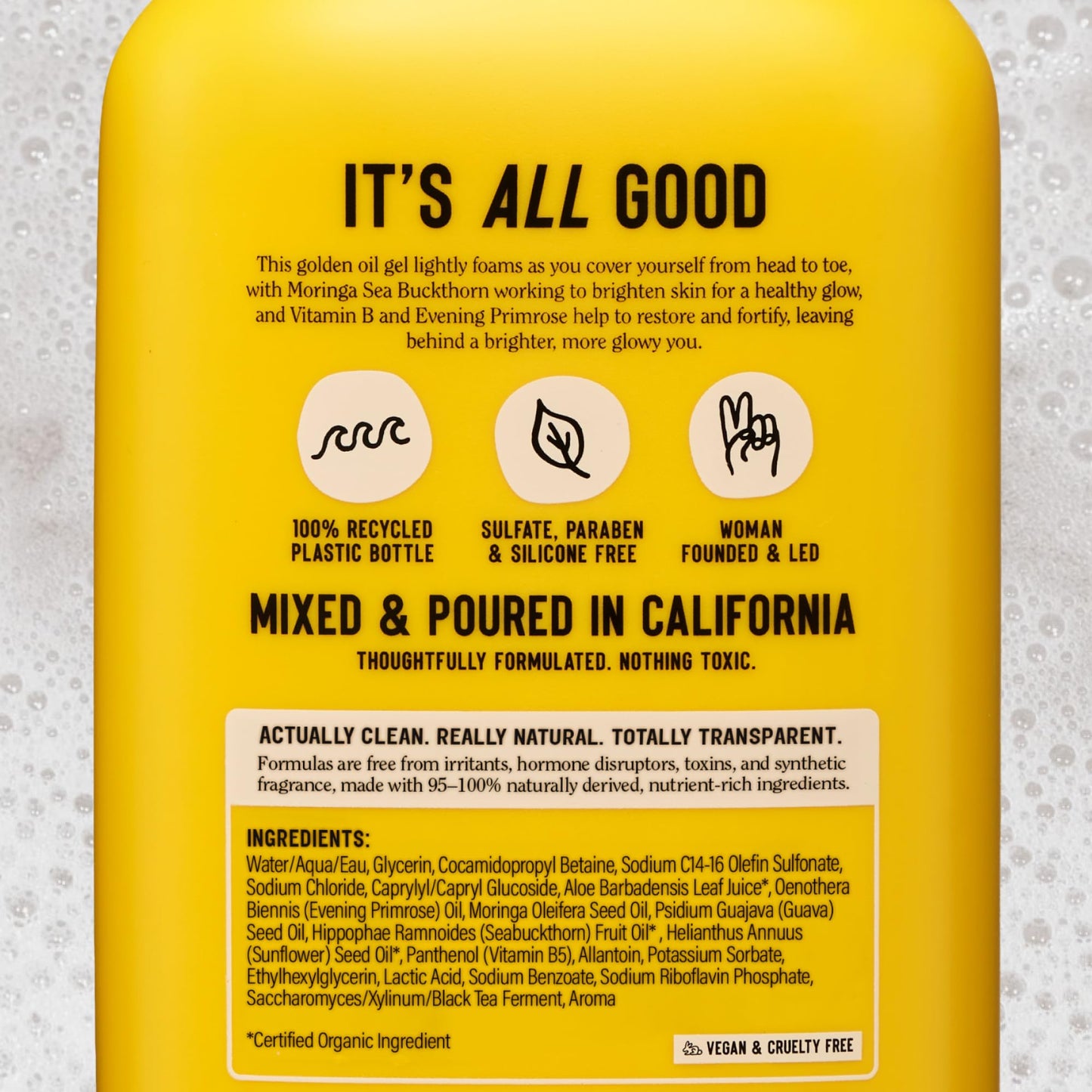 California Naturals Glow Body Wash Sunset Citrus 2-Pack, Hydrating Body Wash for Soft Glowing Skin, Gentle Skin Care for Women & Men, Natural, Vegan, Cruelty, Paraben & Sulfate Free, 20 oz