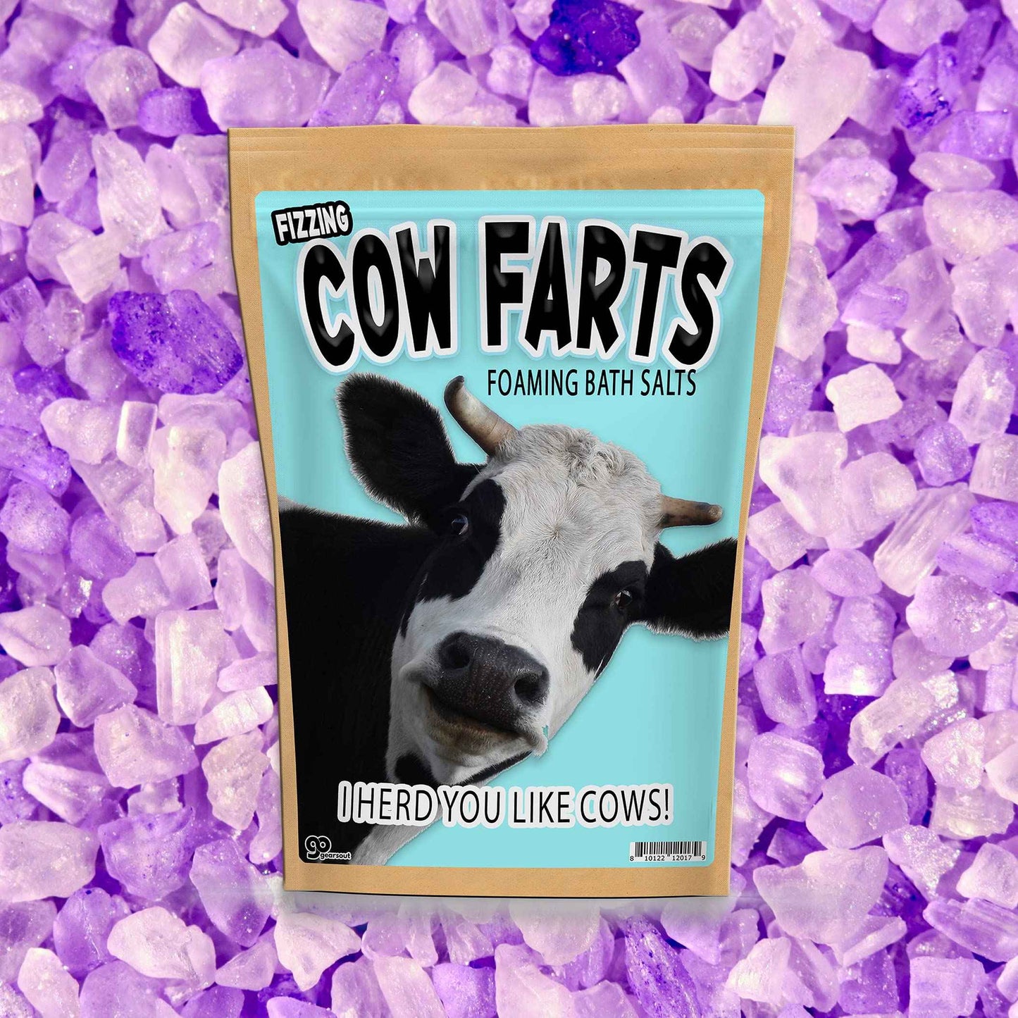 Cow Farts Fizzing Bath Soak - Cow Gifts for Women - Cow Things - Foaming Bath Salt - Cow Gift for Cow Lovers Women - Funny Cow Stuff - Cow Gift Ideas