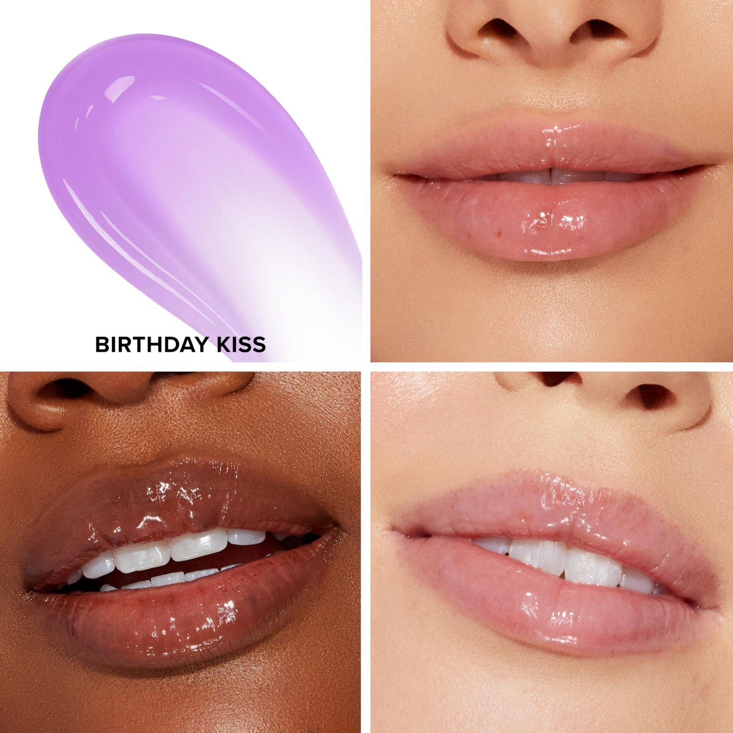 Too Faced Kissing Jelly Lip Mask Night & Day Hydrating Lip Treatment | Nourishing & Hydrating Lip Mask for Dry Lips with Twist Up Design, Birthday Kiss, 0.50 Fl Oz