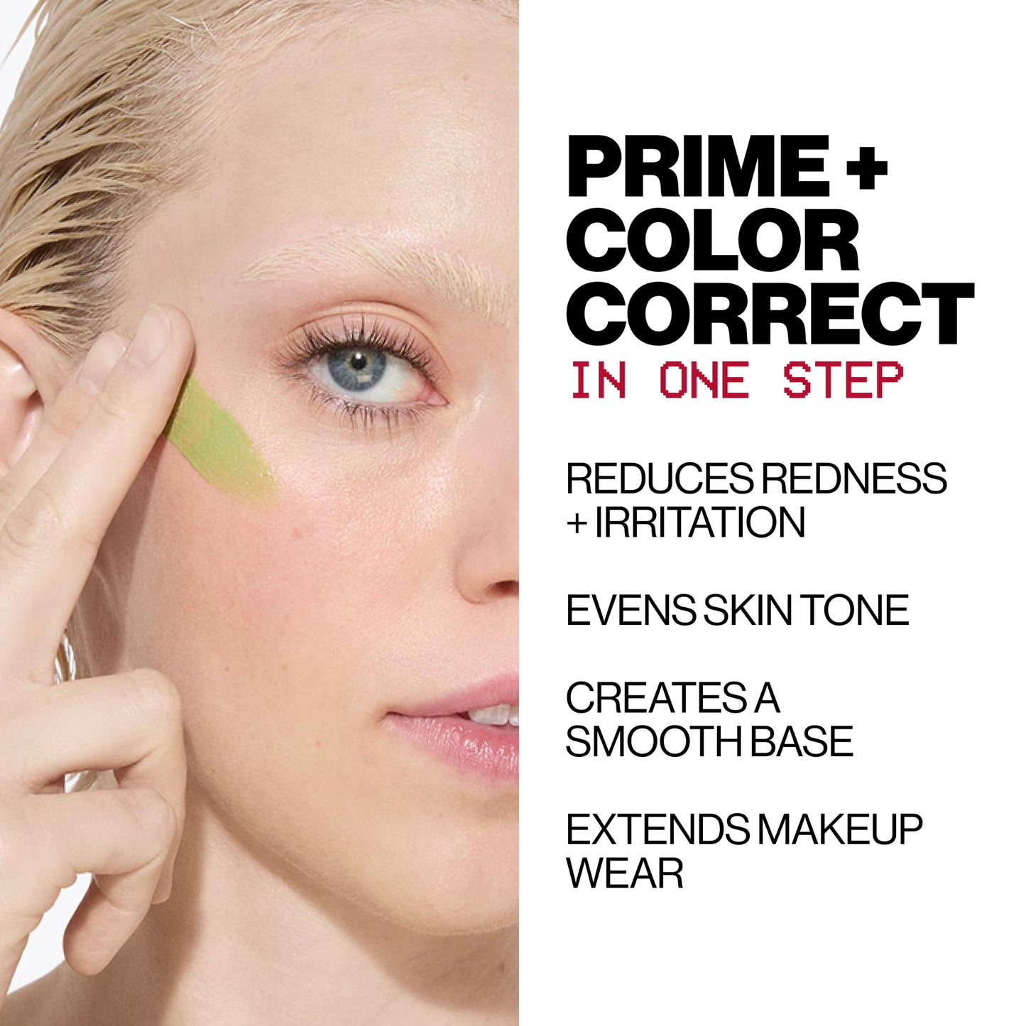 Smashbox Photo Finish Anti-Redness Primer | Color-Correcting Makeup Primer Neutralizes Redness | Hydrating Makeup Primer + Soothing Algae, Rose & Mushroom Extracts, Dermatologist-Tested, 1 Fl Oz