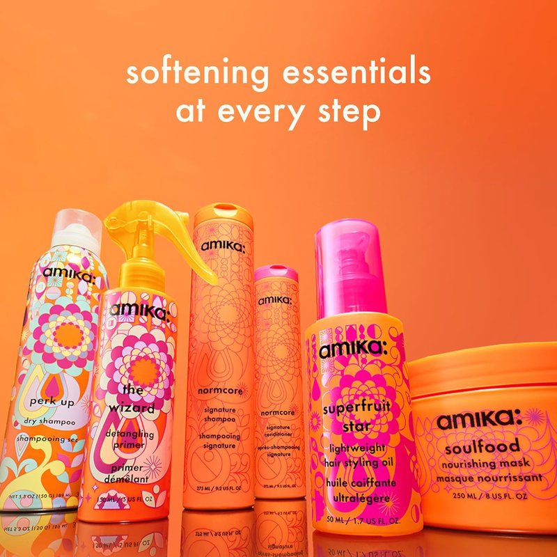 Amika The Wizard Detangling Primer - Lightweight Hair Spray for Smooth, Frizz-Free Locks