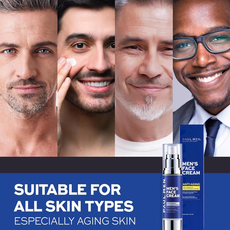 Enaskin Naturals Face Moisturizer for Men | Deep Wrinkle Repair & Vitamin Boost - 50ml