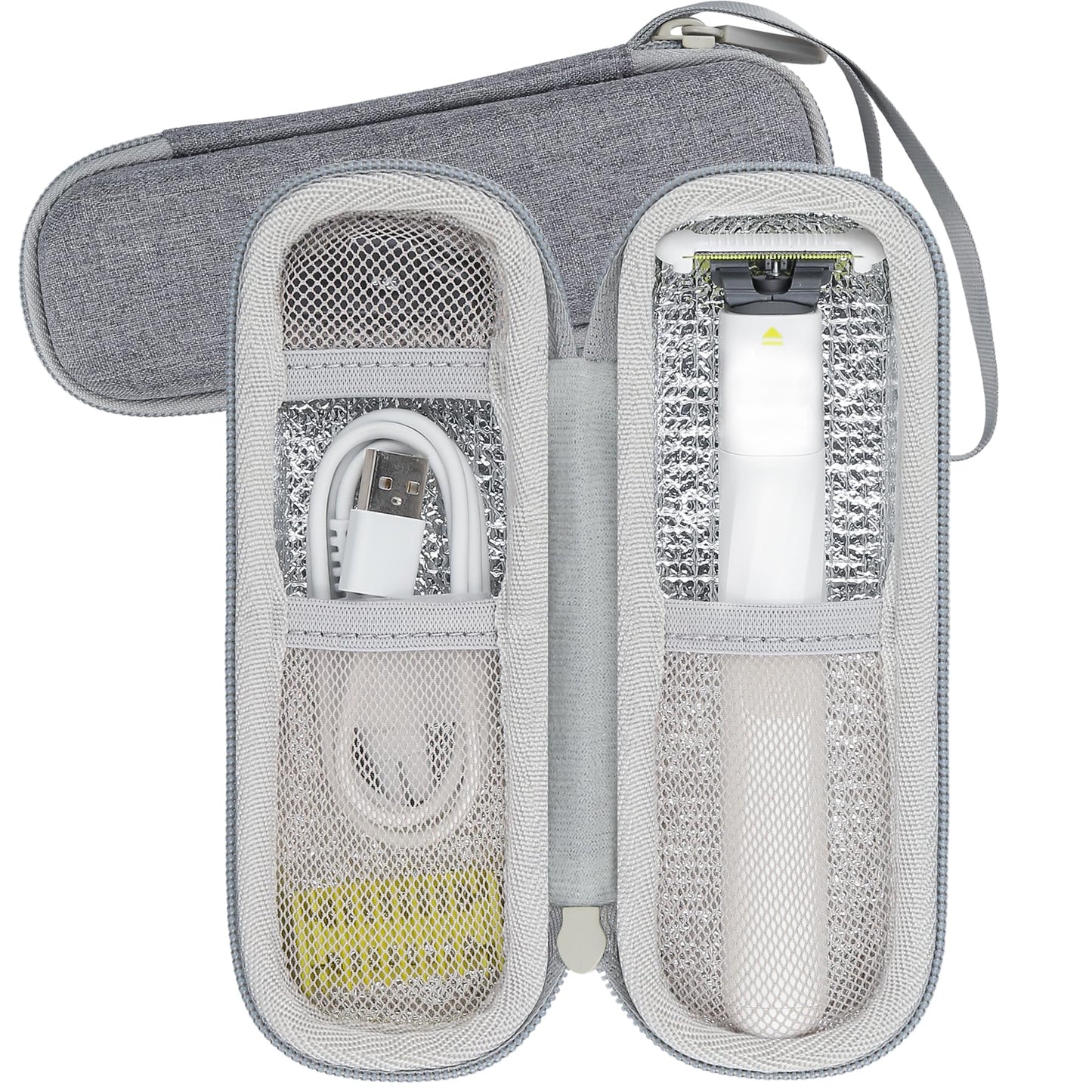 Aenllosi Hard Case Compatible with Philips Norelco OneBlade Intimate,Philips Norelco Unisex Intimate Groomer & Trimmer QP1924/70 Organizer(Case Only)