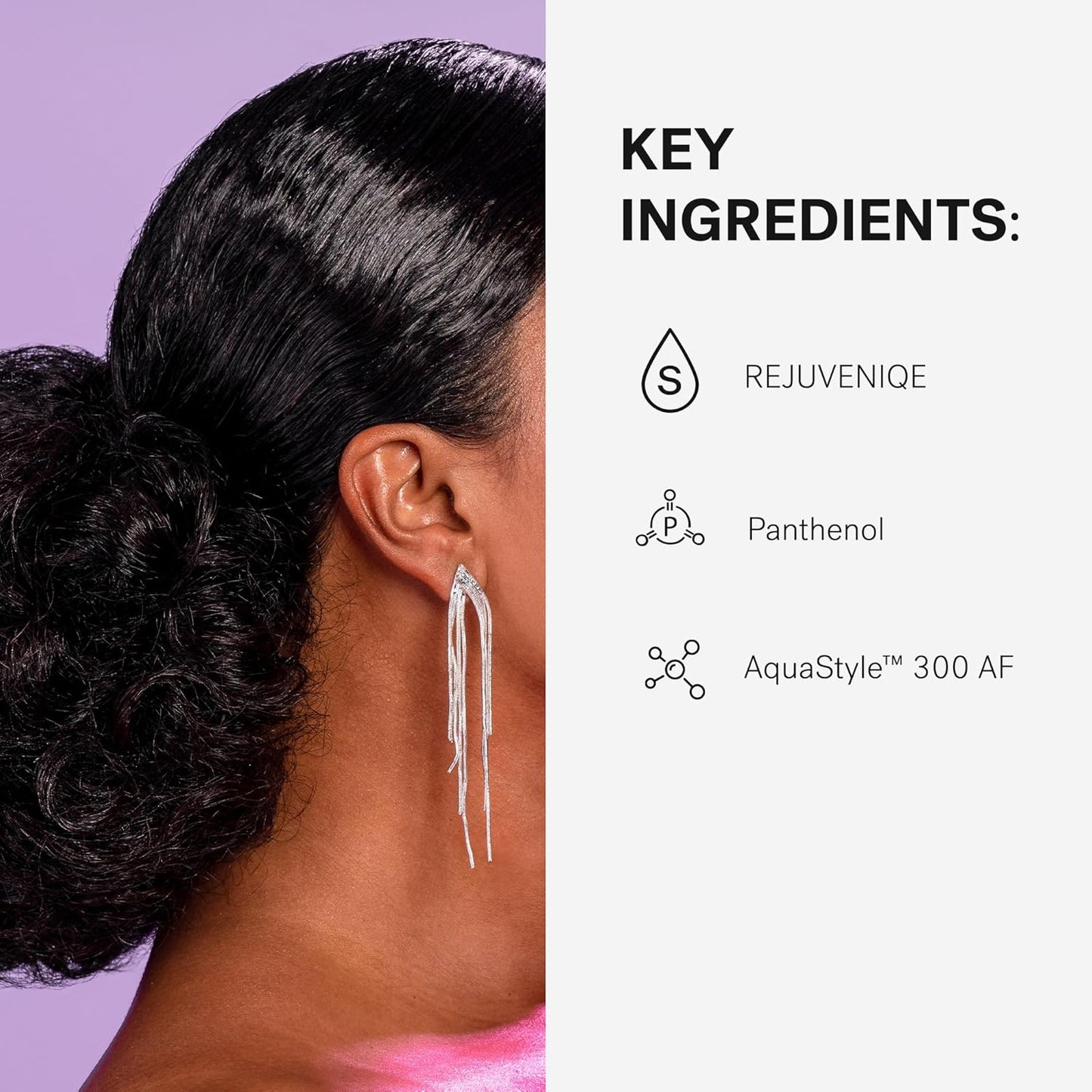 MONAT Studio One™ Flexible Hold Gel - 24-Hour Humidity Control & Non-Sticky Formula | Ideal for All Hair Types