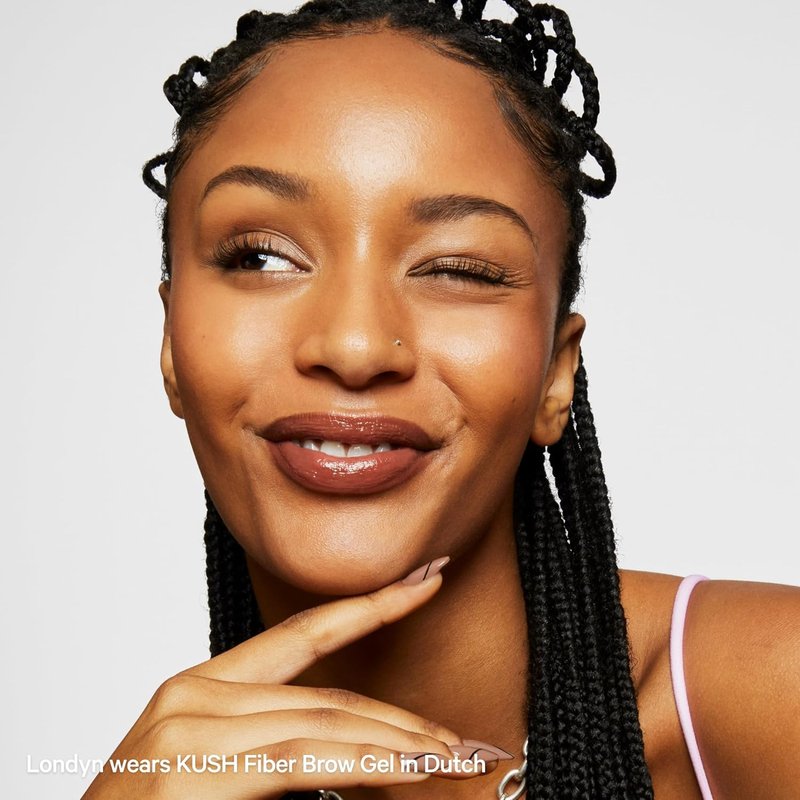 KUSH Fiber Brow Gel by Milk Makeup | Tinted Gel for Fuller, Natural-Looking Eyebrows – Vegan & Conditioning Formula