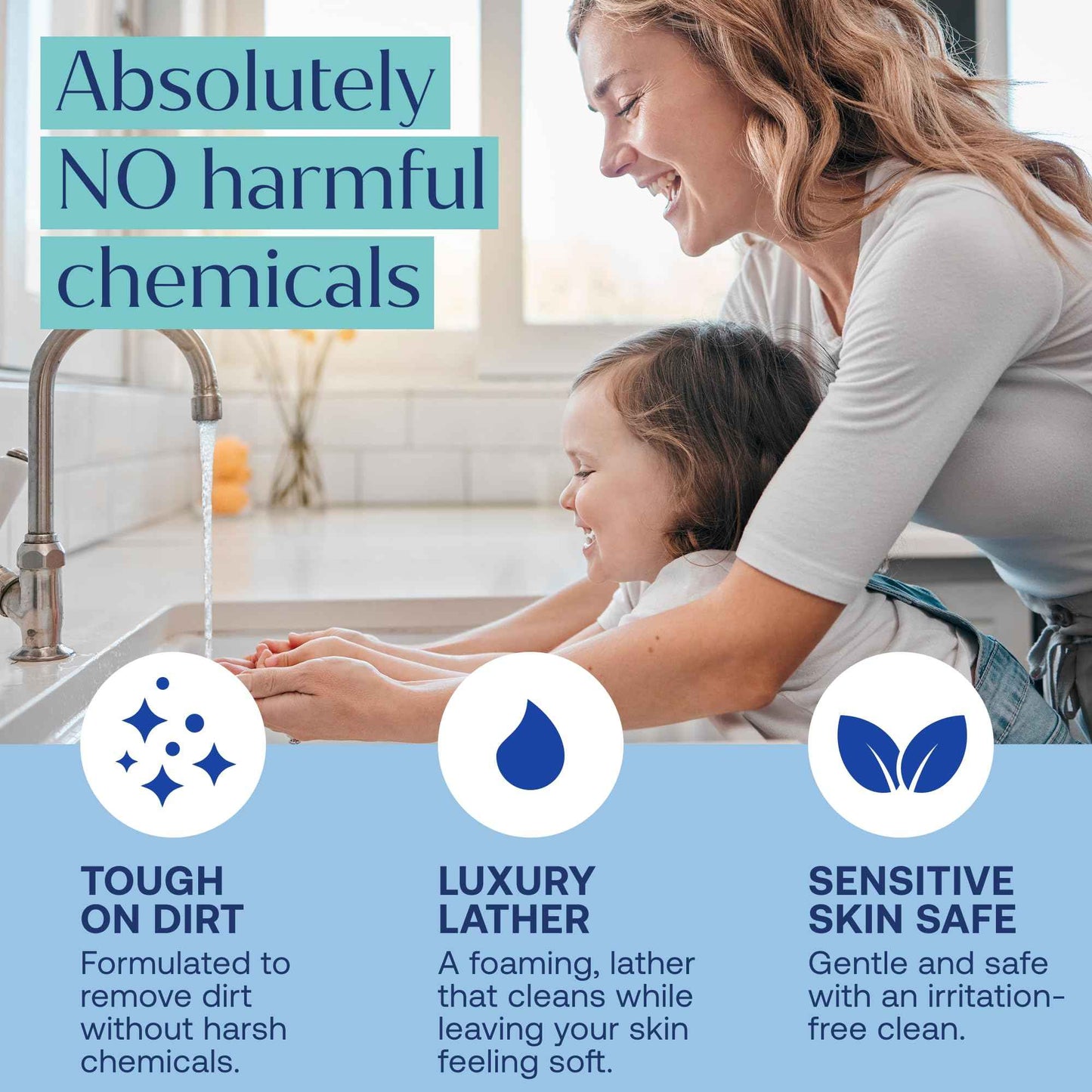 Foaming Hand Soap - Luxurious Scents And Foaming Lather, Botanical Tablets, Just Add Water - Affordable Refill Tablets - Reusable Soap Dispenser - Fab Tab (Single)