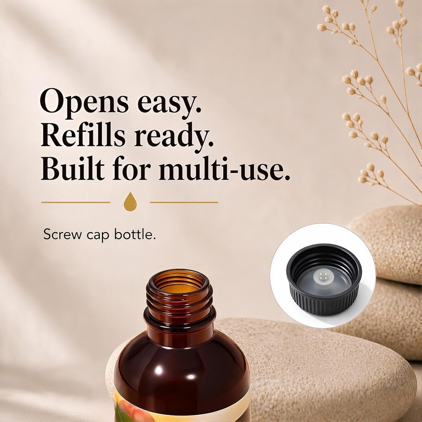 Egyptian Musk Oil - Premium Fragrance Oil in 1oz to 4oz Glass Bottles | Roll-On & Standard Sizes