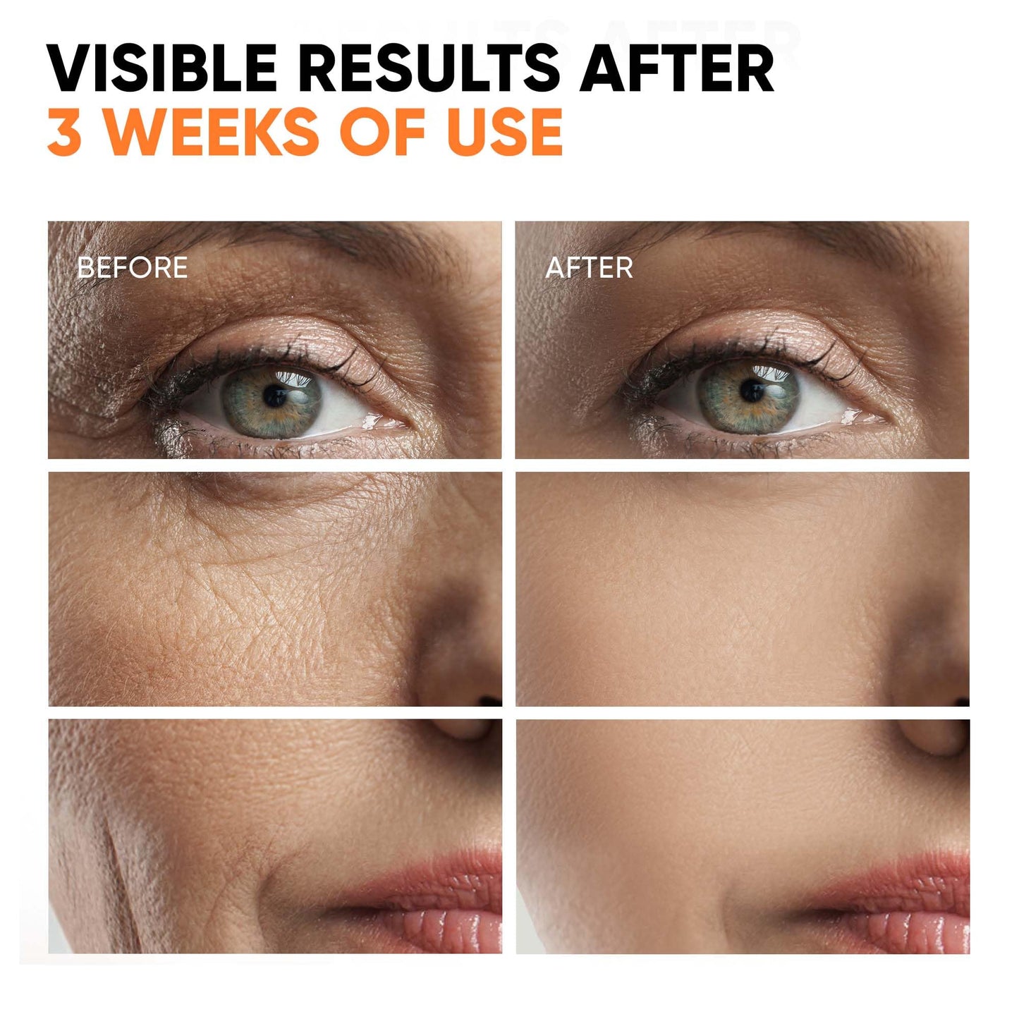 Vitamin C Serum for Face, Stem Cells, Niacinamide, Hyaluronic Acid & Vitamin E - Anti-Aging Retinol Facial Serum with Glycolic Acid & Retinal for Brightening, Hydrating & Firming Skin - Made in USA