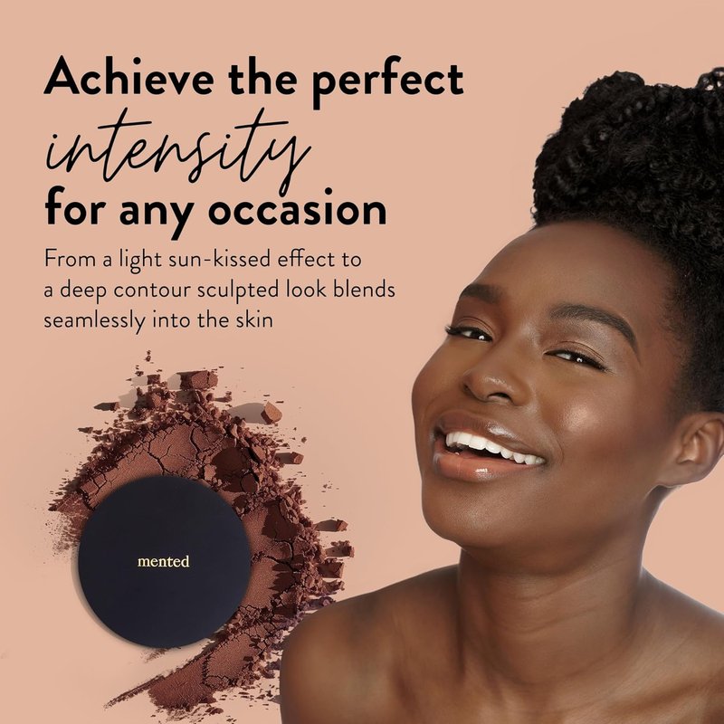Mented Cosmetics Shimmer Bronzer & Highlighter Palette | Vegan, Cruelty-Free, 0.35oz - Yacht Life