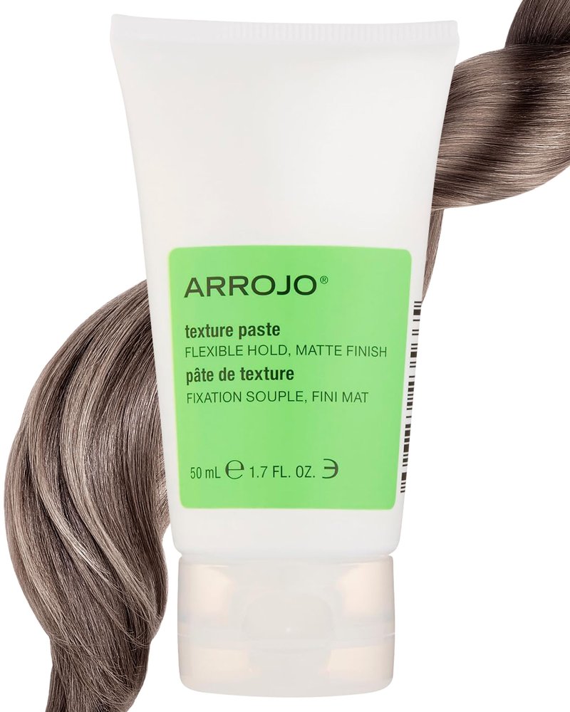 ARROJO Texture Hair Paste – Matte Finish Hair Styling Products – Mid-Hold Hair Paste for Men & Women – Molding Paste w/Vitamin B5 & Oat Proteins – Hair Products for Women & Men (1.7oz)