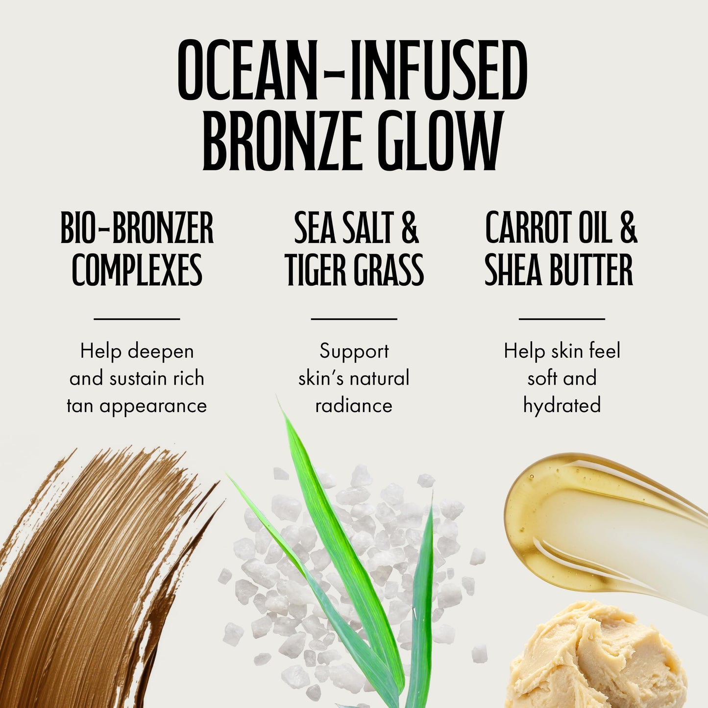 Brown Sugar After Dark Tan Extender & Tattoo Enhancer, Sea Salt Tigergrass & Ocean Botanicals with Triple Coconut Complex, 18 Fl Oz
