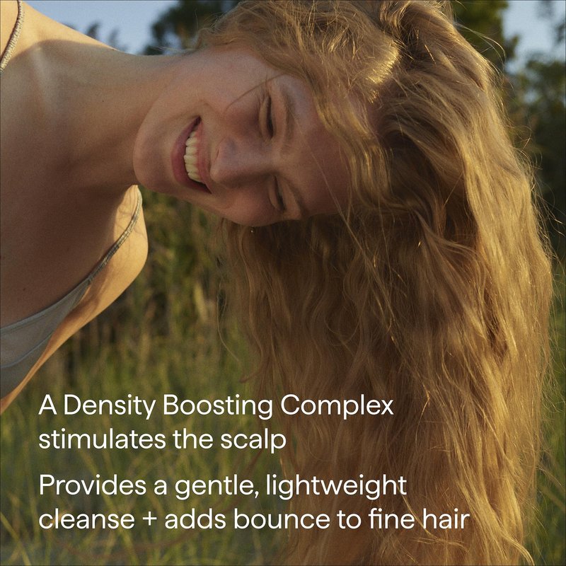 Briogeo Destined for Density Caffeine + Biotin Peptide Density Shampoo | Increases Hair Thickness and Volume for Fine or Thinning Hair | Sulfate-Free | Vegan & Cruelty-Free | 2 fl oz