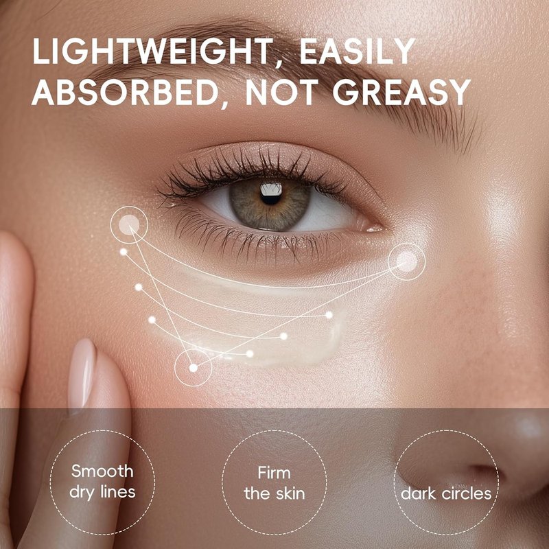 Rice Eye Cream - Moisturizing Eye Roller with Ginseng Extract | Reduces Fine Lines & Dark Circles