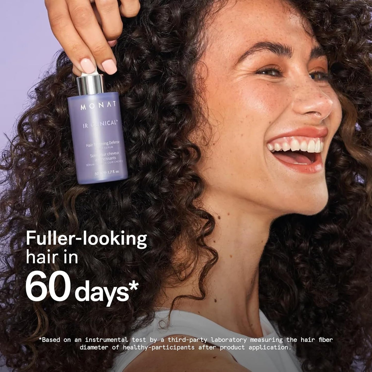 MONAT IR Clinical™ Hair Thinning Defense Scalp Serum - Nourishes Scalp, Reduces Breakage | Thicker, Fuller Hair
