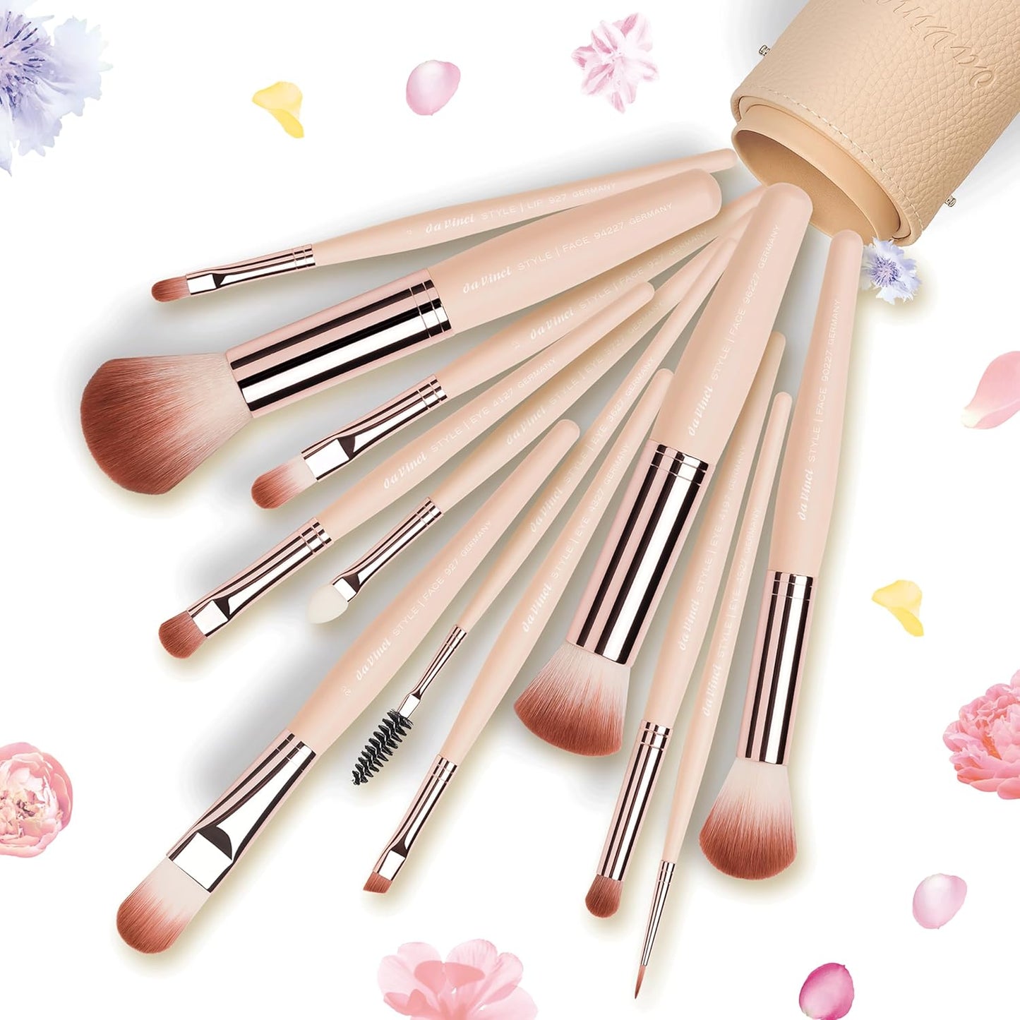 Vegan Powder Brush - Premium Soft Bristles for Flawless Makeup | Made in Germany
