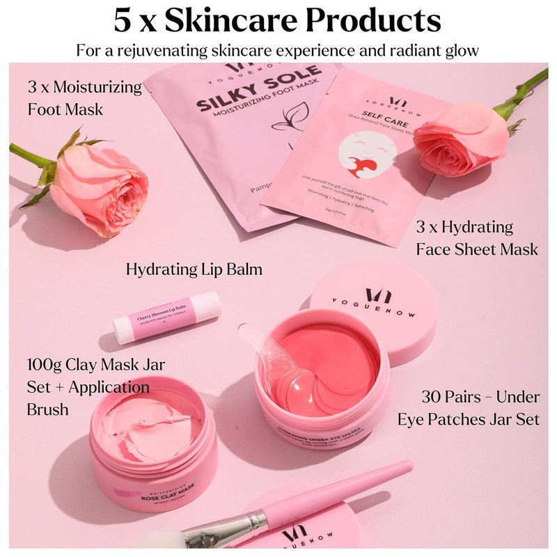 Self Care Spa Kit for Women - Premium Bath & Skin Care Gift Set | Ultimate Pampering Experience - 20-Piece Spa Gift Basket
