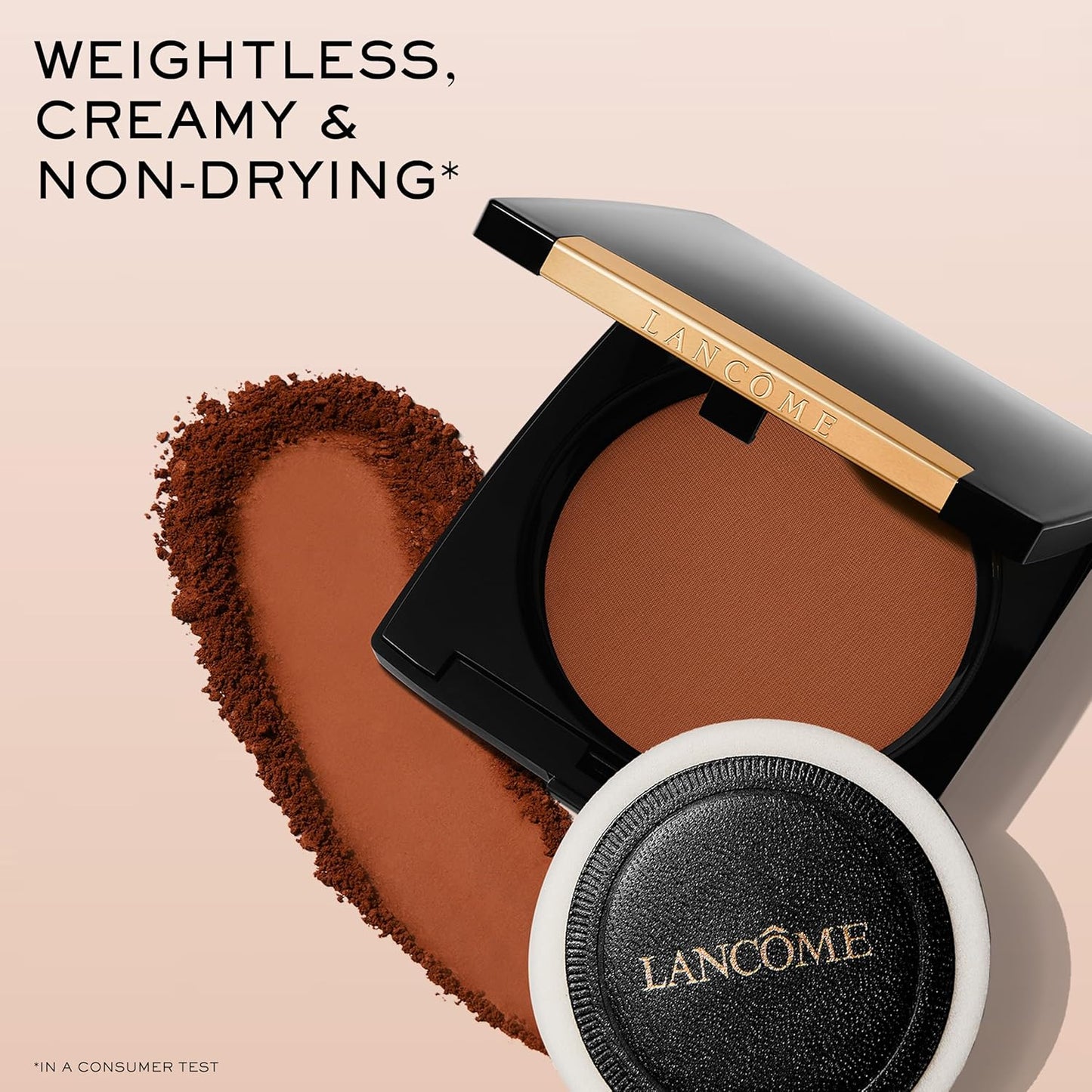 Lancôme Dual Finish Powder Foundation - Sheer-to-Full Coverage, Natural Finish | Longwear Shine Control