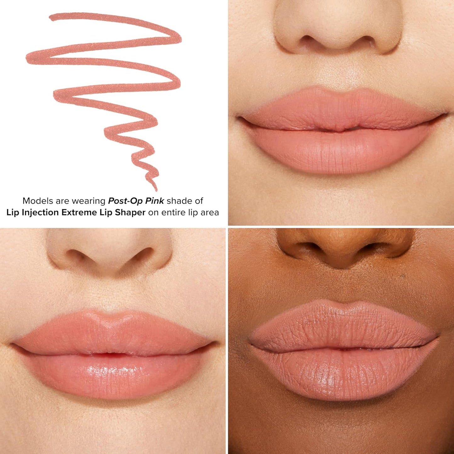 Too Faced Lip Injection Extreme Lip Shaper - Plumping Waterproof Liner Pencil, 0.01 Ounce