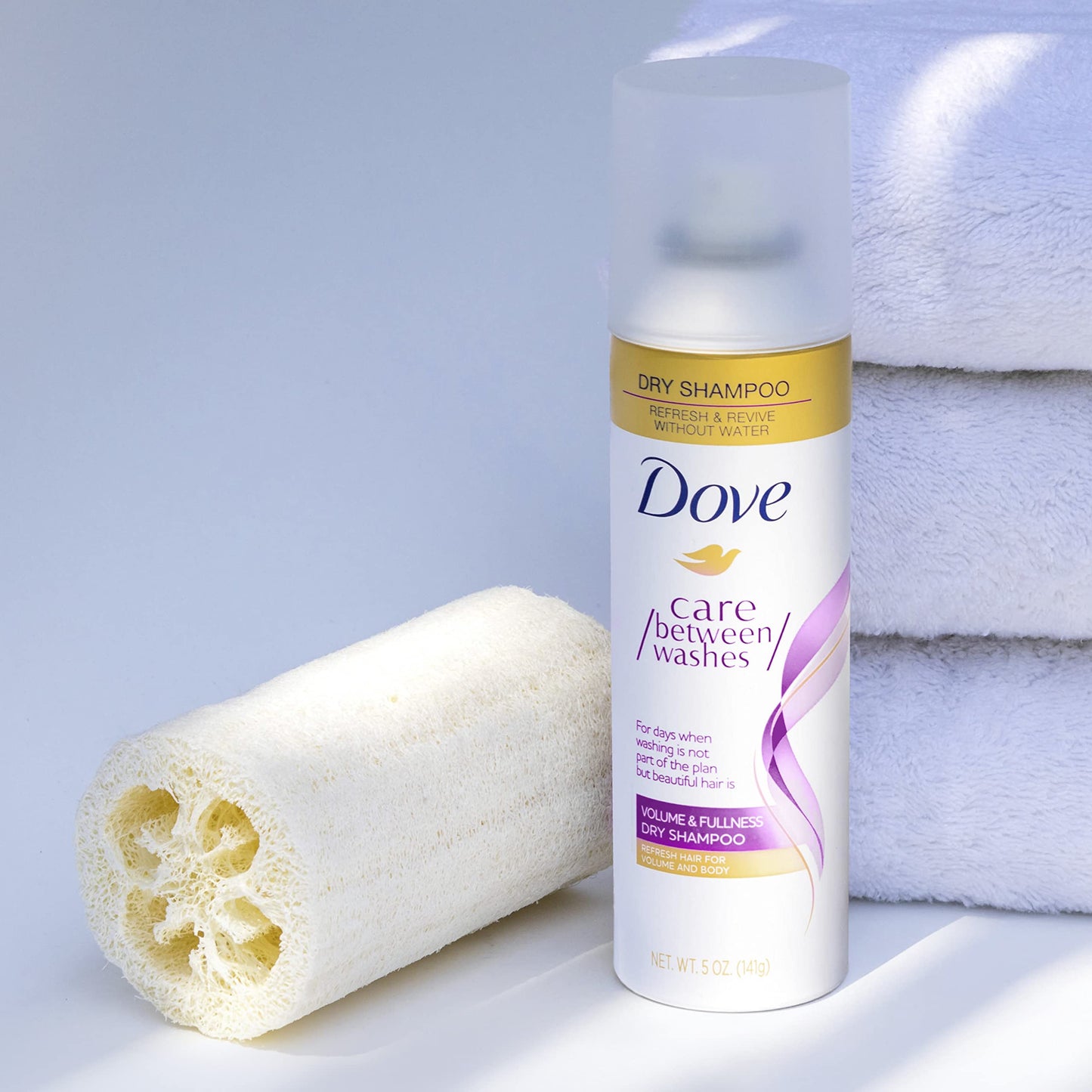 Dove Refresh+Care Invigorating Dry Shampoo 5 oz (Pack of 2)