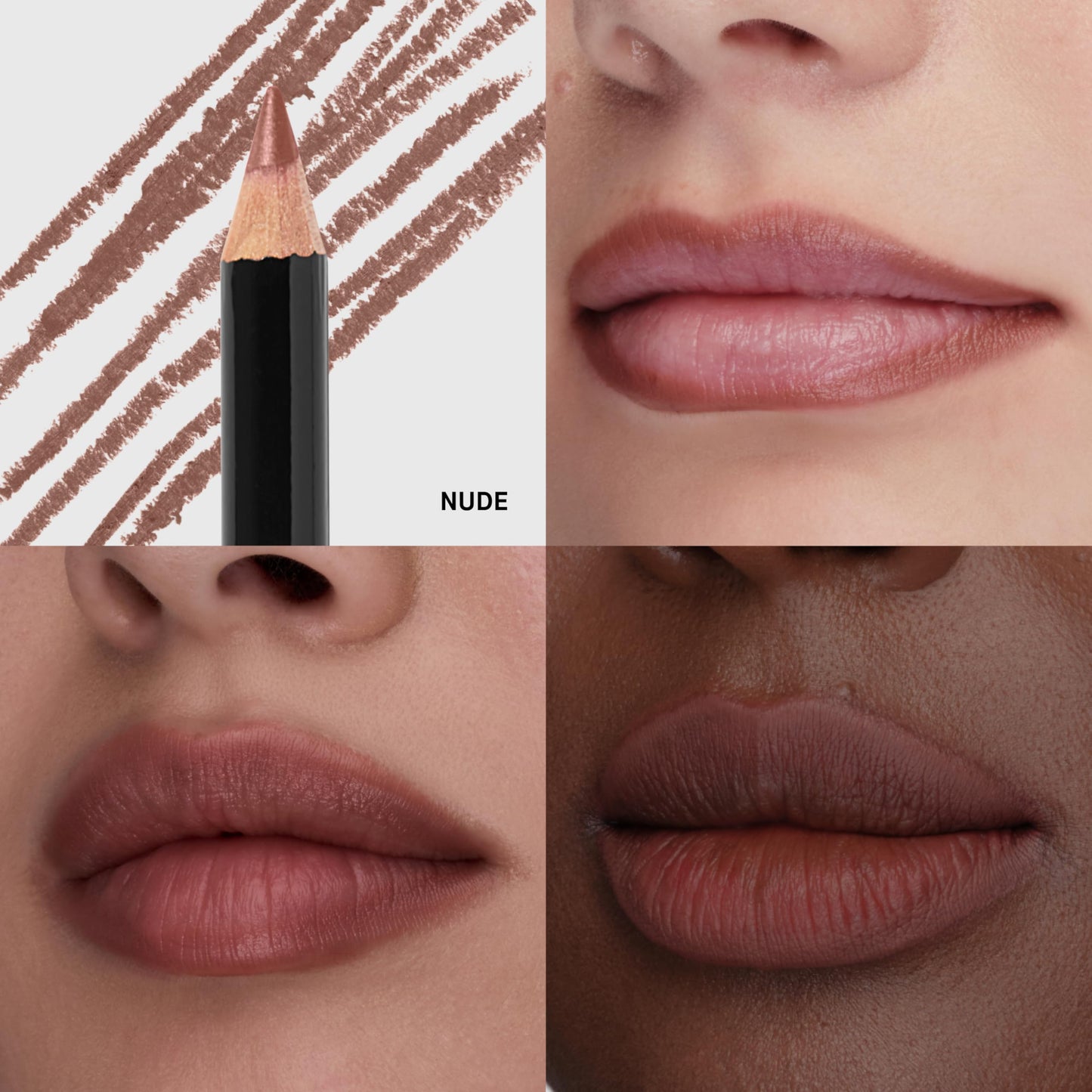 Bobbi Brown Lip Pencil | Velvety & Creamy Lip Liner for Natural-Looking Definition, 0.04 Ounce, Nude