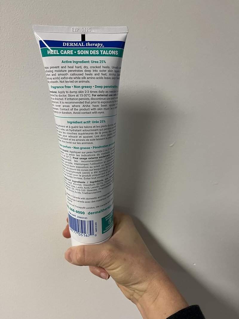Heel Care Cream - Intense Foot Moisturizer with Urea & AHA | Non-Greasy Formula, 300g
