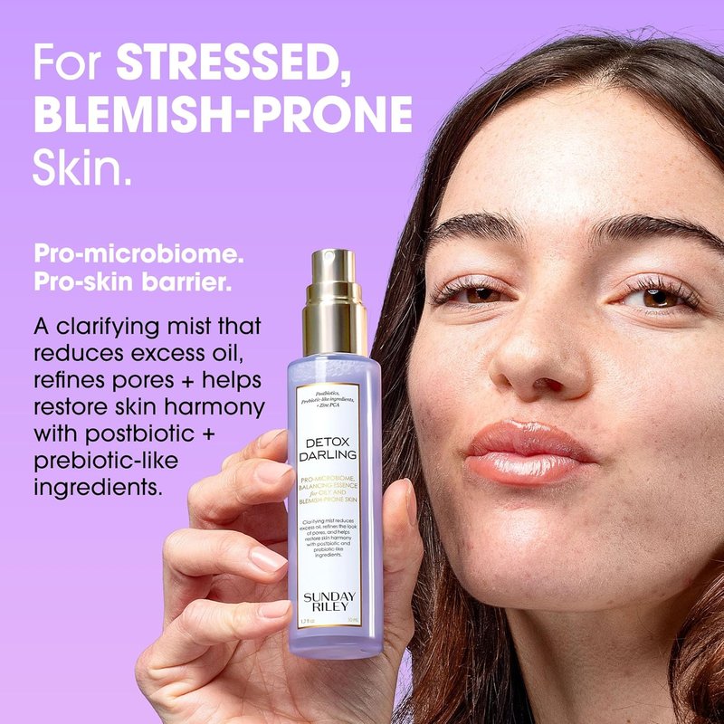 Detox Darling Balancing Essence Mist - Oily & Blemish-Prone Skin Care | Hydrating Formula