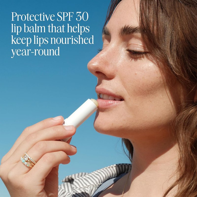 COOLA Organic Liplux Lip Balm - SPF 30 Sunscreen, Vegan & Gluten-Free | 0.15 Oz Daily Protection