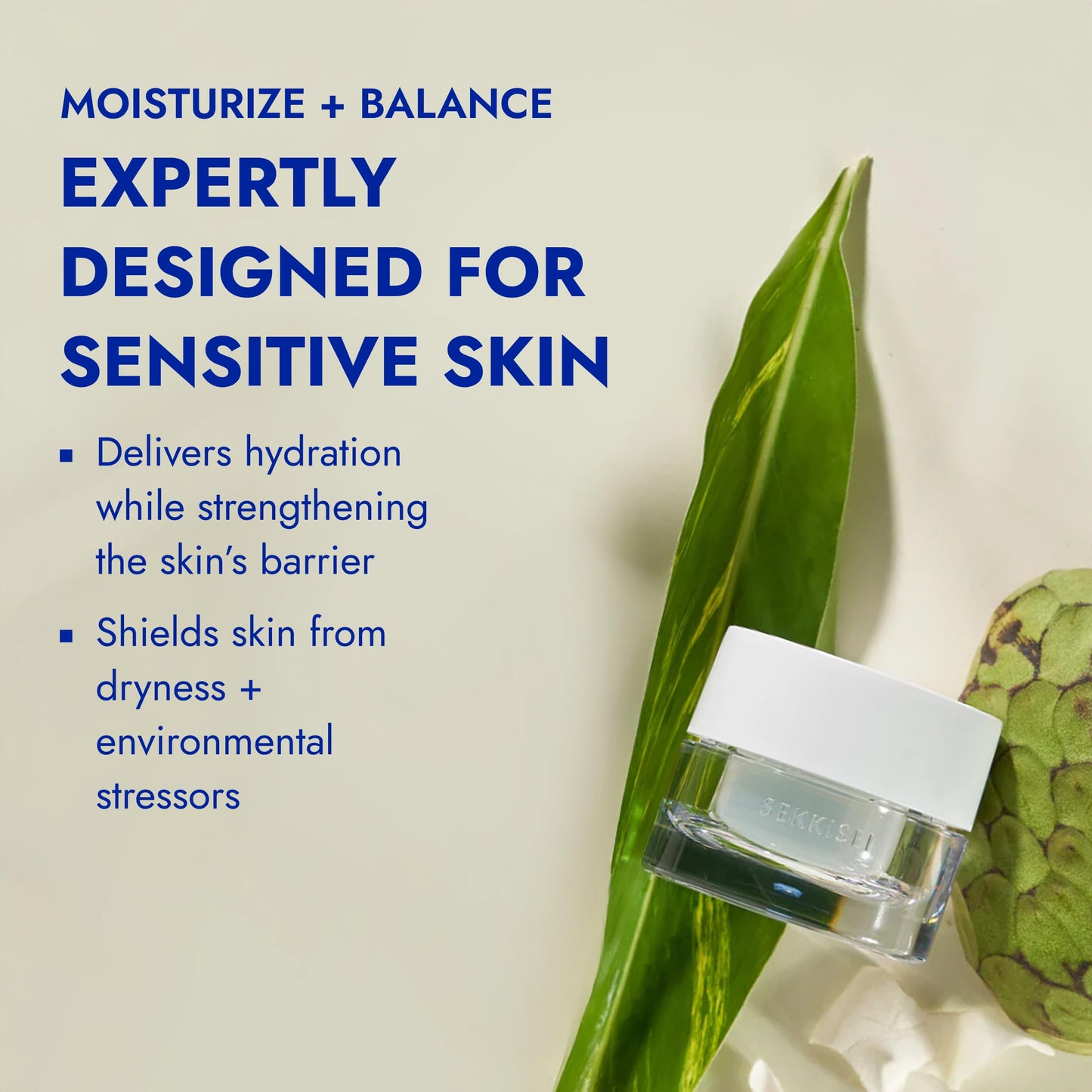 SEKKISEI CLEAR WELLNESS Water Shield Cream REFILL, Facial Moisturizer for Sensitive Skin, 1.4 Ounce