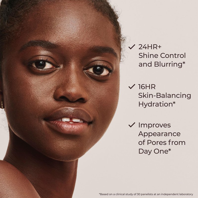 Laura Mercier Tinted Moisturizer Blurred Matte with SPF 30: 24HR+ Shine Control and Blurring, Long Lasting, Sheer to Light, Buildable Coverage, Blurs the Look of Pores, Skin Tint, 2C Oak
