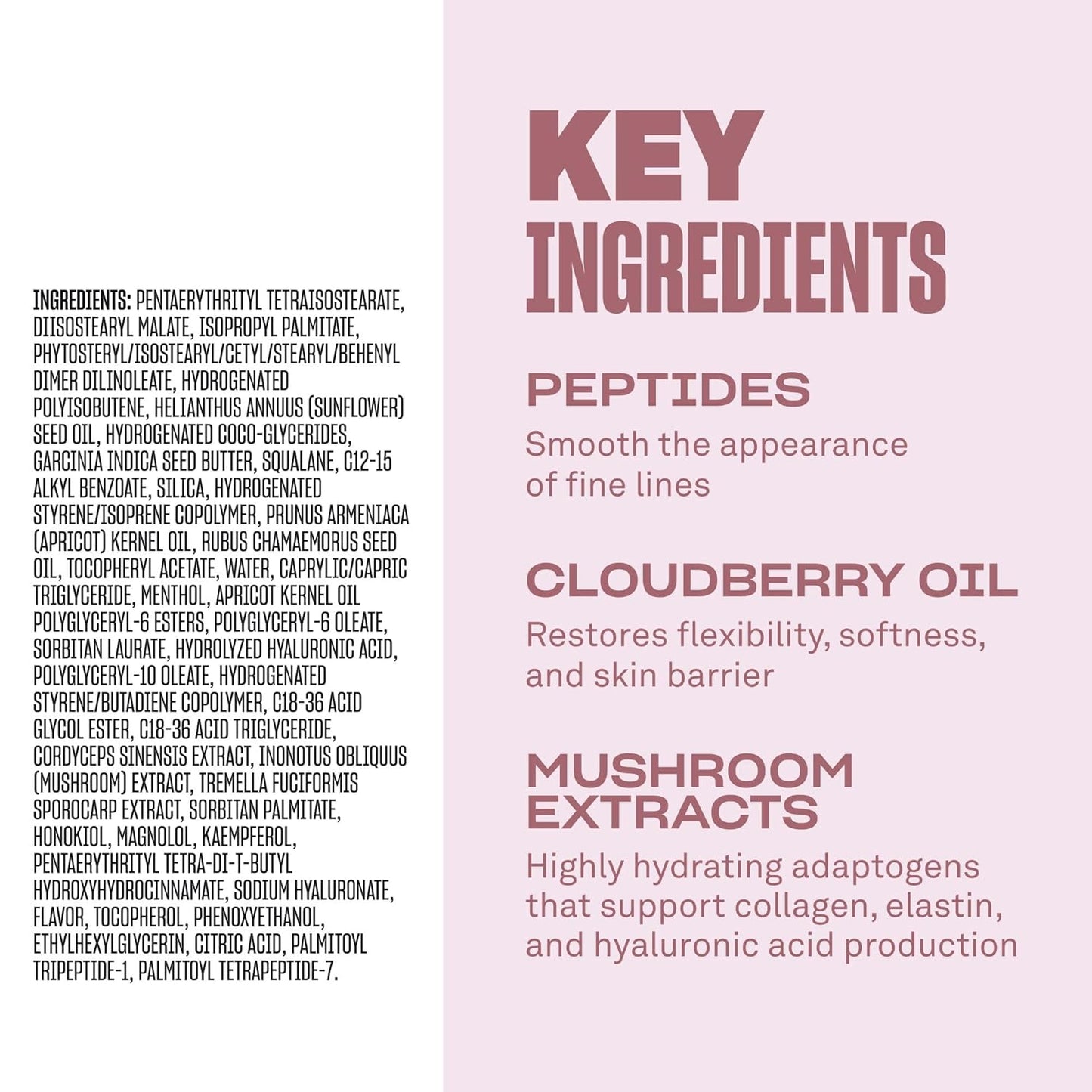 Cloud 9 Peptide Lip Serum - Hydrating Daily Lip Treatment with Cloudberry Oil & Hyaluronic Acid | Smoothing Vegan Lip Care