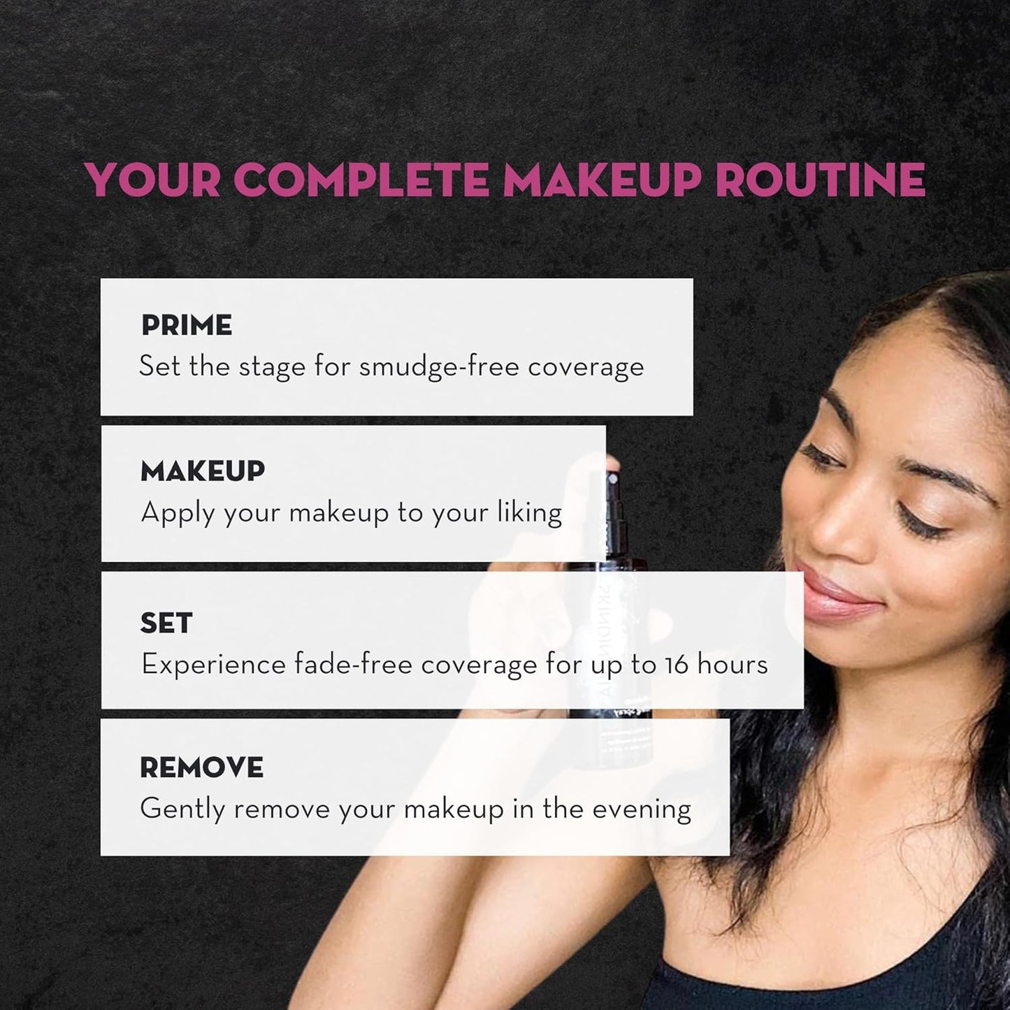 Skindinavia Makeup Finishing Spray - Long-Lasting Bridal Setting Spray | Waterproof & Heat-Resistant, 2.0 Oz