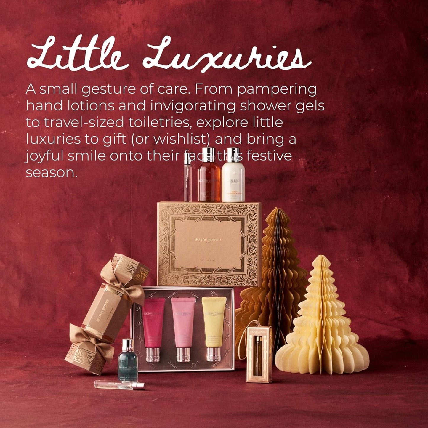 Molton Brown Floral & Spicy Hand Cream Gift Set - Trio of 1.4 fl. oz. Luxury Moisturizing Creams | Perfect Beauty Gift