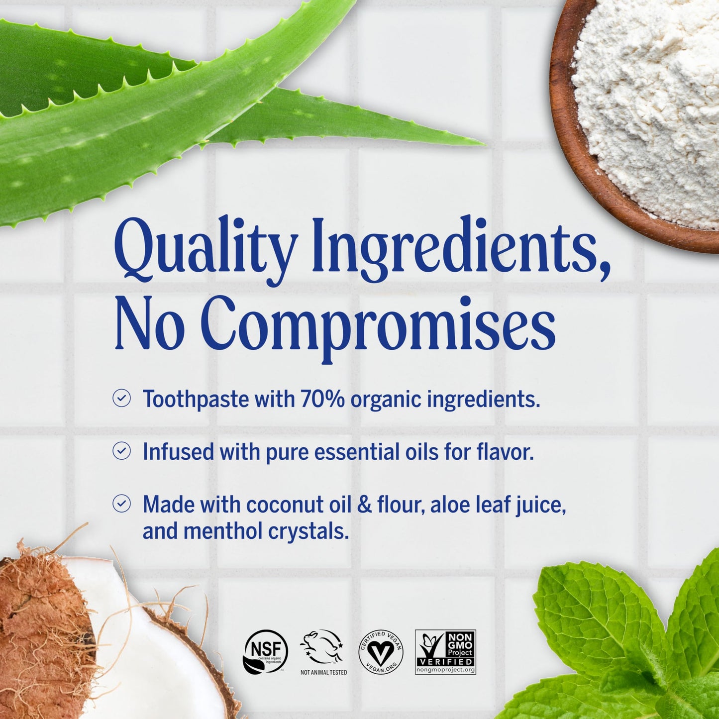 Dr. Bronner’s All-One Toothpaste Pack of 3– Spearmint, 5 oz– Fluoride-Free Toothpaste for Adults, SLS-Free, 70% Organic & Natural Ingredients, Vegan, Helps Freshen Breath & Reduce Plaque