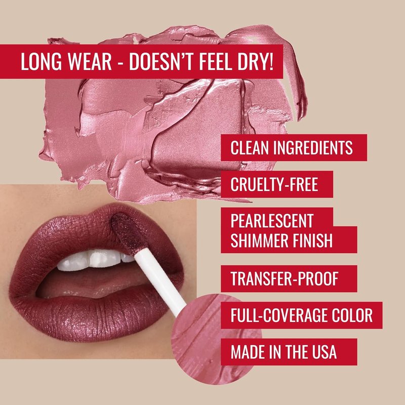 Callback Liquid Lipstick & Start the Show Lip Liner Bundle - Berry Bronze & Muted Plum