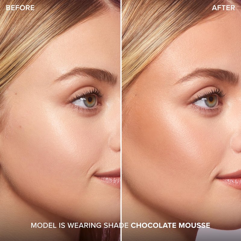 Too Faced Chocolate Soleil Melting Bronzing & Sculpting Stick | Multi-Use, Contour + Cream Bronzer Stick | Lightweight, Satin-Finish with Buildable Coverage, 0.28 Ounce, 0.28 Ounce, Chocolate Mousse