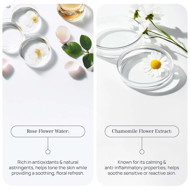Cleansing Foam - Gentle Facial Cleanser for Sensitive Skin | With Calendula & Chamomile - 5.07 Fl Oz