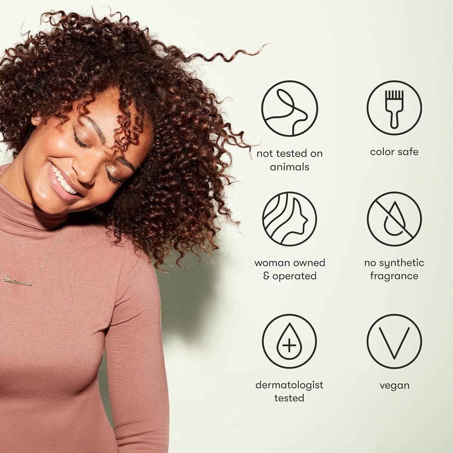 Odele Vegan Leave-In Conditioner - Deep Moisture & Frizz Control for All Hair Types | 8 fl oz (2-Pack)